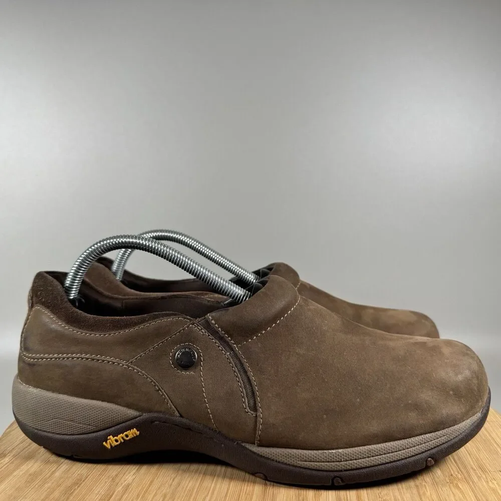 Dansko Shoes Womens EU 42 US 11.5-12 Patti Sneakers Brown Leather Casual Slip On
